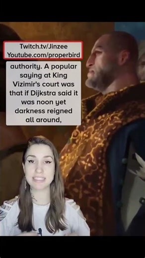 Dijkstra, the most powerful spymaster 🐺 #witcher #witcherseries #witcherbooks #geraltofrivia