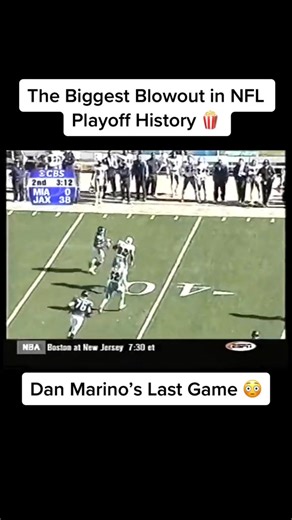 Dolphins @ Jaguars 1999 Divisional ‼️ Dan Marino Last Game vs Mark Brunell ‼️ #fyp #foryou #NFLPlayoffs #nflthrowback #throwbacknfl #throwback #nflfootball #nfl #nflmemes #americanfootball #football #dolphins #jaguars @Miami Dolphins @DUUUVAL #chrisberman #nflprimetime | FootballFrenzy