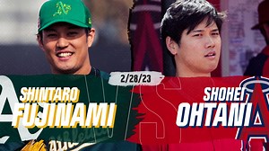 Fujinami makes his A's spring training debut vs. Ohtani