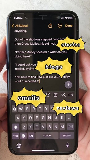 ✍️ Here's how Auri AI keyboard can write an email reply, a HP story, a cold email, and an essay in French with citations! Search for Auri AI on the Apple App Store 👀 #artificialintelligence #ai #iphonetipsandtricks #writing #emailtips #essaywriting