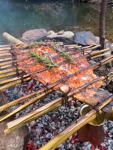 Primitive Cooking Techniques for Salmon and Trout