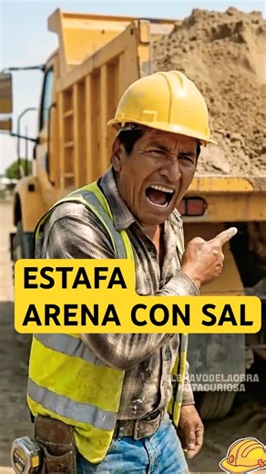 Probé la arena y era PURA SAL! 🧂🤮 La peor estafa para tu casa #construccion #estafa