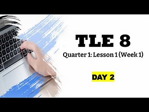 TLE 8 [Quarter 1, Week 1 - Day 2] Exemplar-Based MATATAG Curriculum
