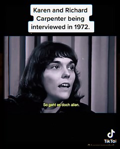 Karen and Richard Carpenter being interviewed in 1972. ❤️ #carpenters #interview | Matthew Knobloch