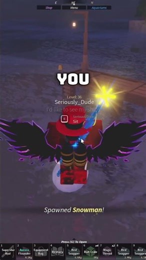 how to find the tidefall location and dive underwater in fisch roblox