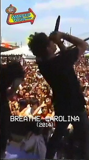 we’ve been dyin’ for ‪@breathecarolina‬ to be back at warped 🖤