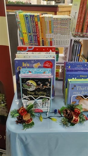 I'm all set for you guys 🥰 (just a bit of 🎄decor for now) Come on over and take a look at my new 📚inventory... sit back, chill, and enjoy 🍽️ lunch/dinner or just a ☕ with us at The Greater Bridgeton Amish Market #ilovewhatido #boymom | Marie Johnson