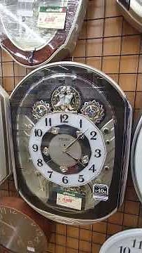 オフハウス長野北店 時計コーナー SEIKO 電波からくり時計 RE576A 魅惑のワルツ、RE578B ムーンライト・セレナーデ 2026年2月7日