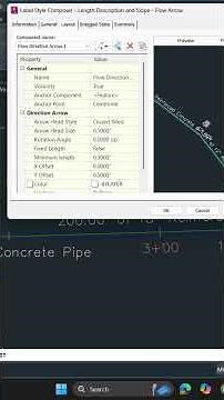 How to Add Flow Direction/Flow Arrows in a Pipe Network? #civil3d #pipenetwork #design #course #yt