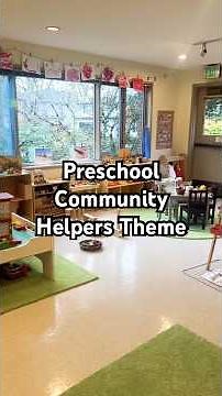 Our #toddler and #preschool classroom is set up with community helpers activities! #teachers #play