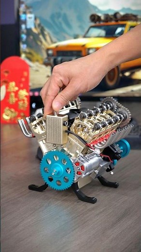 DIY V8 Car Engine Model For Collection or Gift #enginediy #enginemodelkit #v8 #v8engine #diy