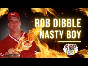 Rob Dibble Cincinnati Reds "Nasty Boy" pitcher @reds #baseball #the90s #highlights