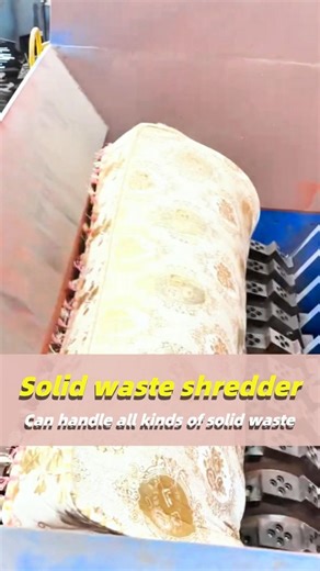 Old Mattresses? No Problem for This Shredder, Easy Work #machine #shredder