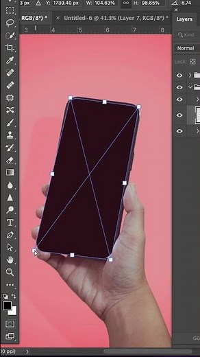 How to create a smart object in photoshop in 15 sec!