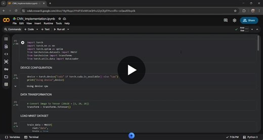 #deeplearning #cnn #pytorch #machinelearning #mnist #learningbydoin | Ankit Kumar