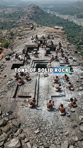 This Ancient Indian Temple Was Carved Top-Down From One Mountain #theforgottenpast #history