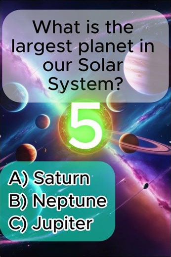 Ultimate Space Quiz | 5 Questions from Easy to Hard 🌌