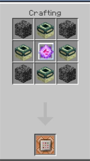 Minecraft command block recipe #minecraft #command block#recipe