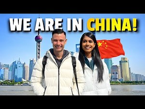 Our First Time In CHINA! First Day In SHANGHAI 上海 🇨🇳