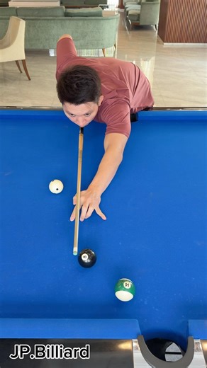 How to make the eight ball #jpbilliard #billiards #billiard