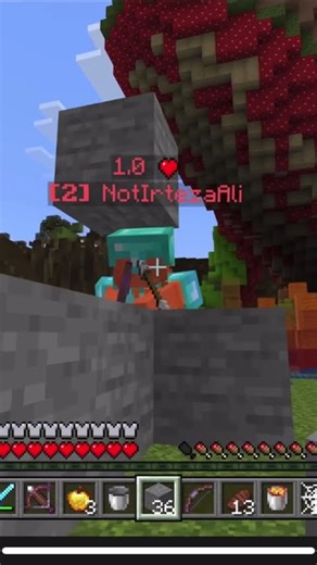Trolling in cube craft battle arena #minecraft #mincraftpvp #gaming