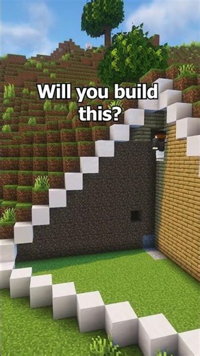 Minecraft Best Triangular House🏠 #minecraft