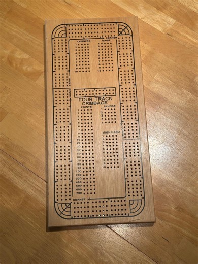 Vintage 1990s, Four Track, Cribbage Board, Solid Hardwood, 15.5 X 7.25 - Etsy Australia