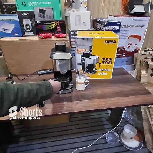 16K views · 60 reactions | Italy Lot Imported Zanussi Espresso Coffee Maker - call or Whatsapp at 0310-0009020 Order link: https://imports.pk/products/italy-lot-imported-zanussi-espresso-coffee-maker #foryou #fypシ゚ #viewers #EspressoMachine #imorts.pk | Afridi Imports - Since 1993 | Facebook