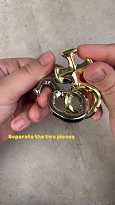 It may look simple to seperate the pieces but takes quite a few steps. #puzzlesolving #puzzle #puzzles #puzzlemaster | Puzzle Master Inc.