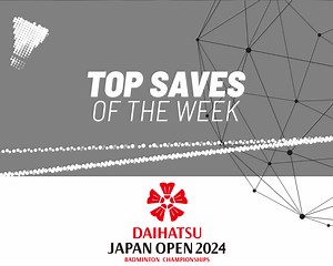 Unbelievable saves at #JapanOpen2024. 👀 #BWFWorldTour | BWF — Badminton World Federation