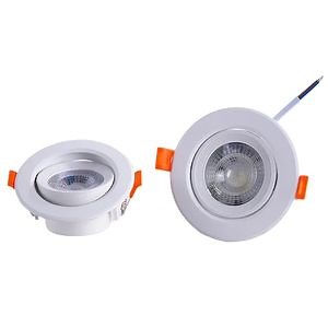 [Hot Item] 5W 7W Lámpara de pared empotrada redonda con superficie LED COB para downlight