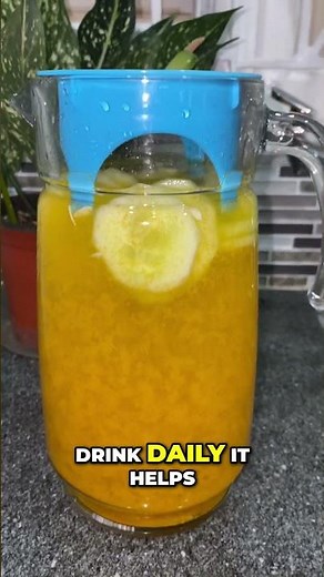 Turmeric Ginger Drink: Lose Weight & Boost Nutrients Daily! #nutritiontips #healthyeating