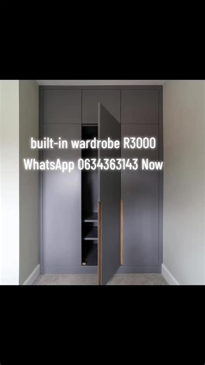 "Upgrade your space with a sleek built-in wardrobe — stylish, practica...
