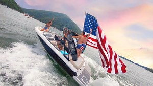 Trump Flotilla 2020 - Smith Mountain Lake, VA Thank you, Gills Creek Marina, for organizing the Flotilla and hiring AirViews Media to produce a video. The Flotilla began at two locations, Gills Creek Marina and Halesford bridge. The two parties of boats then met at R8 and drove to the dam as one group. Go follow Gills Creek Marina's Page for more photos of the event Gills Creek is putting on a Float-In with live music on July 4th - https://www.facebook.com/gillscreeklodgeandmarina/ This was the 