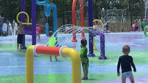 25K views · 400 reactions | What a perfect day for the opening of the new EXPLORE Splash Pad! Nearly 100 people were waiting for it to open this morning. Like the playground, the splash pad is open to everyone! It's located next to the RV Park which is on the far side of the Hoover Met Complex. Hope you'll take the kiddos to enjoy. Looks fun and refreshing, huh? | City of Hoover | Facebook