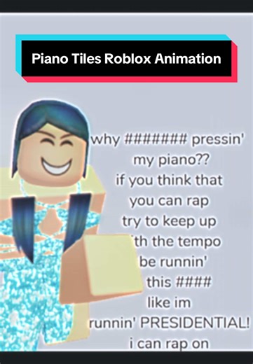 Piano Tiles Roblox Animation by Armani West