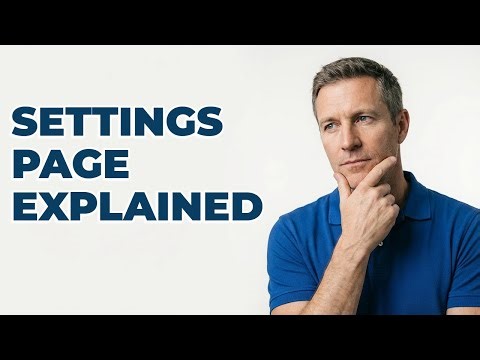 What Is The WordPress Plugin Settings Page?