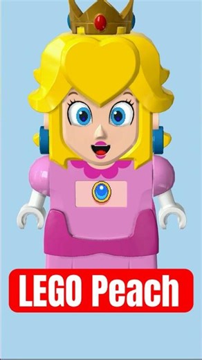How to build LEGO Peach #lego #howtobuild #buildinginstructions #legopeach #legoinstructions