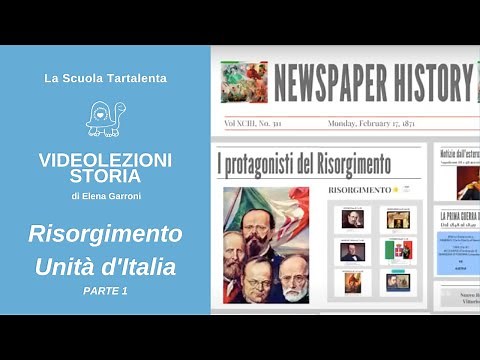 Risorgimento e unità d'Italia 1 (protagonisti e avvenimenti) -