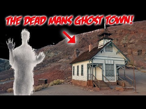 We Explored the Dead Mans HAUNTED GHOST TOWN IN THE MIDDLE OF THE DESERT!