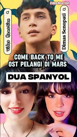 🇪🇸 2 Beautiful Spanish Creators Enchanted! Dimas Senopati's Voice in Pelangi di Mars OST Is Stunning