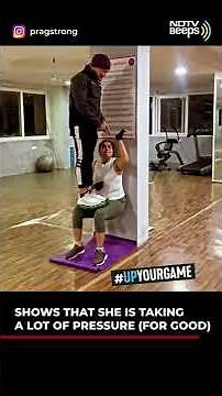 Here's Telugu Actress Pragathi's #Upyourgame Stance