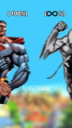 Cosmic armor Supermen vs Saitama | Saitama