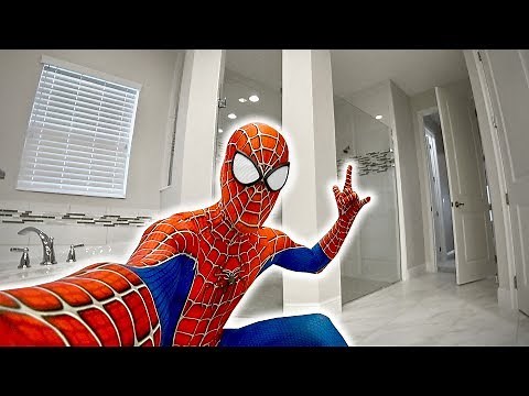 EU SOU O SPIDERMAN! Surpresa para o Marcos e a Laura - Brancoala Homem-Aranha