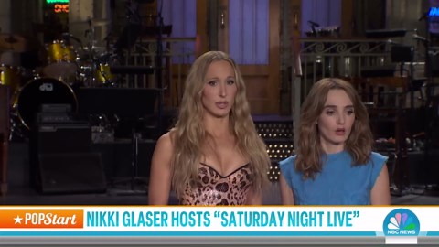 Nikki Glaser Hosts ‘Saturday Night Live’ With Musical Guest Sombr
