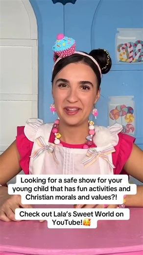 Just fun, learning, and Jesus over here!🥰 Check out Lala’s Sweet World on YouTube!🥳 (LalaSweetWorld)🍭 #toddersoftiktok #preschoolactivities #christianshow #activitiesforkids #kidsshows | Lala's Sweet World