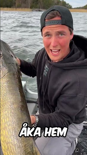 Edvin fångar 111cm gädda på GIGANTISK Flatnose 😮‍💨🔥 #teamgalant #kanalgratis #gäddfiske #pikefishing