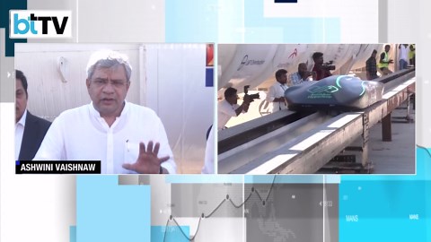Ashwini Vaishnaw: India's Hyperloop Tube To Be World's Longest At 410m