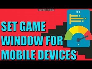 SETTING YOUR GAME'S WINDOW FOR MOBILE DEVICES WITH GDEVELOP5