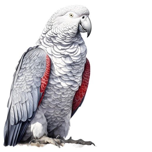 Parrot Stickers, Grey Parrot, Colorful (10 Pieces) – 9 X 9 Cm for Car & Laptop | Bird Sticker Set | Weatherproof Vinyl, Gift for Bird Owners - Etsy